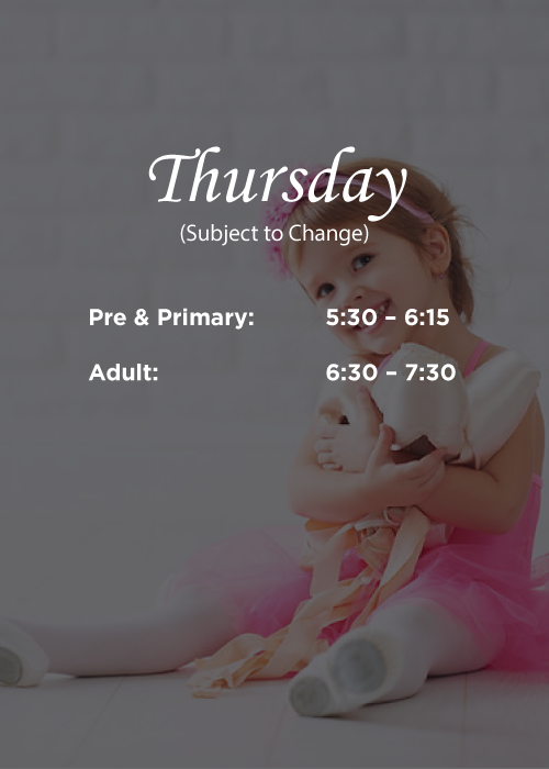 April Ebru Sayin, BA, RAD PDTD, Royal Academy of Dance Registered Teacher